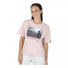 Remera Urbana Topper Loose Relax Mujer En Rosa | Stock Cente