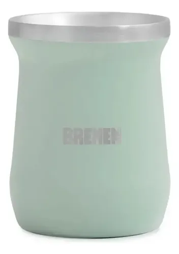 Mate Acero Inoxidable Bremen Termico Calor Frio Colores Trad Color Verde