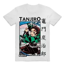 Camiseta Tanjiro Demon Slayer Kimetsu No Yaiba Camisa