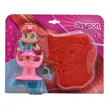 Figura Pinypon Súper Melena Morada