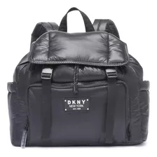 Dkny Mochila Casual Para Mujer, Negro, Talla Única