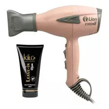 Secador Profissional 2300w Rosa Lion + Brinde