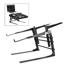 Pyle Portable Dual Laptop Stand - Mesa De Pie Universal Con 