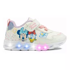 Tropicana Tenis Luces Niña Blanco Fantasia Minnie Mause .