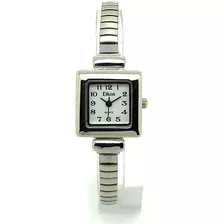 Reloj Mujer Eikon Es1 Cuarzo Pulso Plateado Just Watches