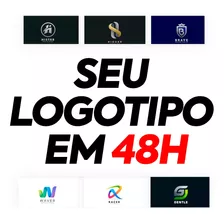 Criação Em 48h Logo, Logotipo, Desenvolvimento Logo