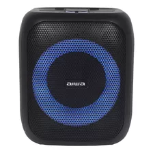 Bocina Aiwa Awpok9t Portátil Con Bluetooth Color Negro