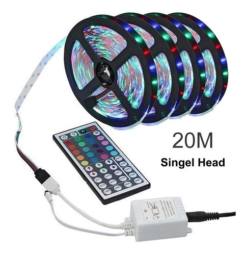 10 Metros Multicolor Rgb Led Tira Rollo Decoracin Luces Foto 8