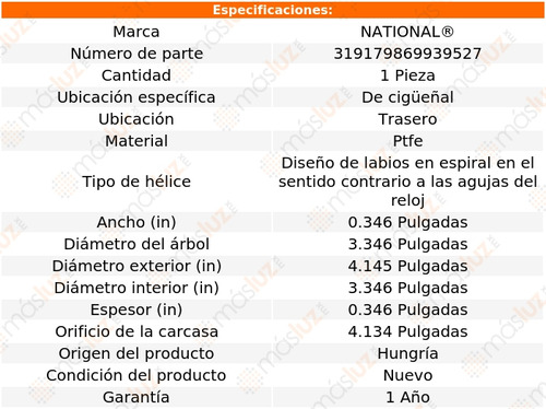 1- Retn Cigeal Tras P/ Audi R8 V10 5.2l 09/12 National Foto 3