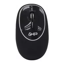 Mouse Inalámbrico Ghia Memory Foam 1000dpi Negro Gt100nn