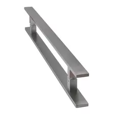 Puxador 40x10 Barra Chata 400x300 Em Inox 304 Escovado