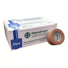 Cinta Adhesiva Hipoalergénica Hipoalergic Piel 2,5cm X 9mt 