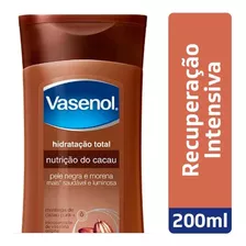 Hidratante Vasenol Hidratação Total Nutrição Cacau 200ml