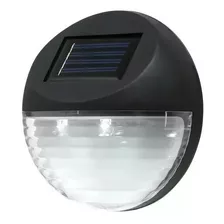 Lampara Solar Redondo Con Sensor Celula Luz Farol