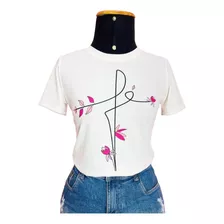 T-shirt Blusa Feminina Estampada Camiseta