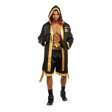 Disfraz De Campeón Mundial De Boxeador Para Hombre Adulto De