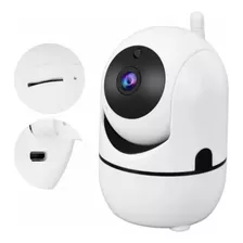 Câmera De Segurança Kapbom Ka-065 Wi-fi 360°graus Ip Hd Bebê Escritório Casa Loja Idoso Criança Pet 1080p Cor Branco