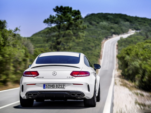 Difusor + Escapes Mercedes Benz Amg Clase C W205 Coupe 2015+ Foto 2