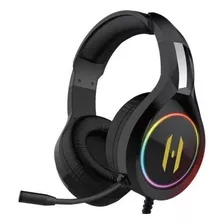 Fone De Ouvido Gamer Com Microfone Melhor Audio Pc Led Rgb