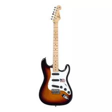 Guitarra Elétrica Sx Stratocaster Vintage Alder 3t Sunburst