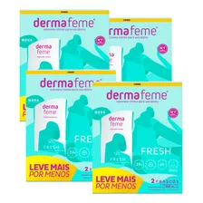 Kit C/ 4 Packs - Sabonete Íntimo Dermafeme Fresh 200ml