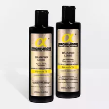 Macho-lândia, Kit Shampoo + Bálsamo (cabelo E Barba Loiro)