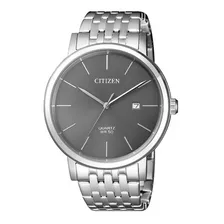 Reloj Citizen Quartz Grey Dial Bi5070-57h Original 
