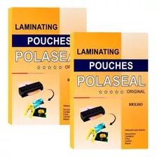 Polaseal A4 Plástico Para Plastificação 220x307x0,05mm 200un