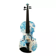 Kinglos Violin Acustico Blanco 4/4 Yz-1201 Estuche