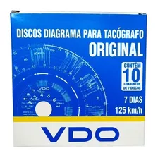 Discos Tacógrafo Semanales Vdo 125 Km/h (10 Semanas)