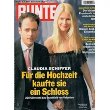 Claudia Schiffer: Capa + Materia Da Bunte !! De 2002