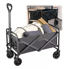 Carrito Vagon Plegable Multiusos Acampar Portátil Reforzados