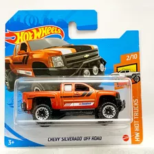 Camioneta Hot Wheels Chevy Silverado Off Road Hw Hot Trucks