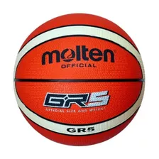 Balón De Básquetbol Molten Gr5 Nº 5 Color Naranja De Exterior