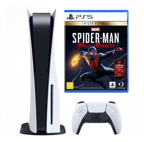 Playstation 5 825gb Ssd + Dualsense + Spider-man: Ultimate