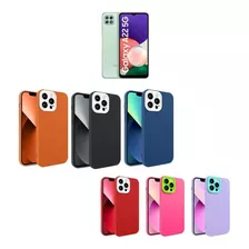 Protector De Silicona 360° Cubre Cámara Para Samsung A22 5g