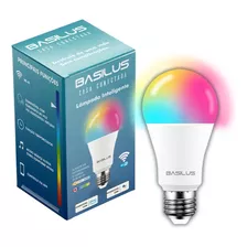 Lampada Inteligente Rgb Wifi Smart Google Alexa Colorida 