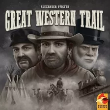 Jogo De Tabuleiro Great Western Trail (1ª Edição) + Expansão