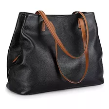 S-zone Bolso De Mano De Cuero Genuino Suave Para Mujer Bolso