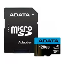 Memoria Microsd Adata Con Adaptador Sd 128gb Clase 10 100mb