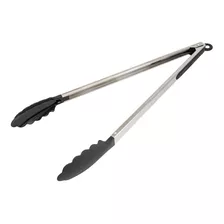 Pinza De Acero Y Silicona 40 Cm Pro Grip Cocina Asado