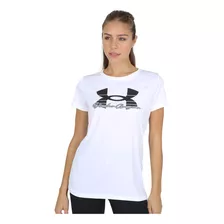 Remera Entrenamiento Under Armour Tech Solid Scrpt Mujer