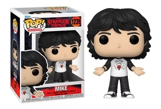 Funko Pop! Stranger Things Mike (1239) + Protector Acrilico