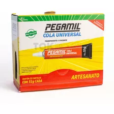 Caixa C/ 12 - Cola Pegamil Universal Artesanato 51g