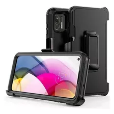 Moto G9 Plus G9+ Funda Protector Uso Rudo Con Clip 