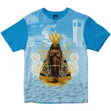 Camiseta Católica Nossa Senhora Aparecida Rainha Do Brasil