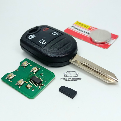 Llave Control Chip Para Ford Mustang 2010 A 2014 Log Caballo Foto 6