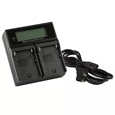 Ikan Dual Battery Charger For Sony L Series Style Battery