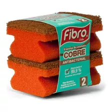 Esponja Cobre Standar X2 - Fibro 