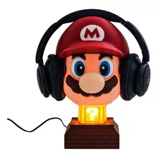 Suporte De Headset - Mario Com Led